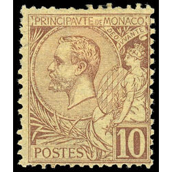monaco stamp 15 prince albert i 10 1891 M 005