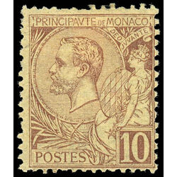 monaco stamp 15 prince albert i 10 1891 M 005
