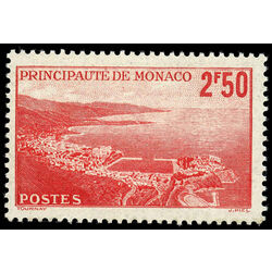 monaco stamp 170 panorama of monaco 1939