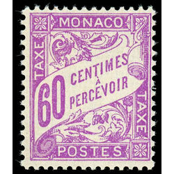monaco stamp j12 postage due stamps 1934