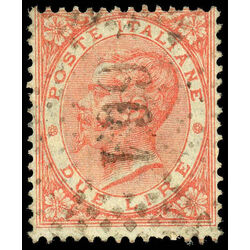 italy stamp 33 king victor emmanuel ii 1863