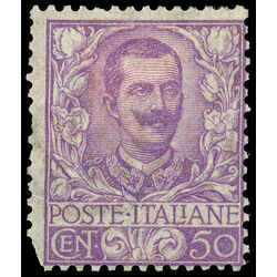 italy stamp 85 victor emmanuel iii 1901 M 002
