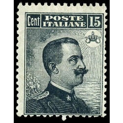 italy stamp 111 victor emmanuel iii 1909 M 001