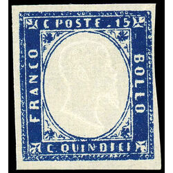 italy stamp 22 king victor emmanuel ii 1863 M 001