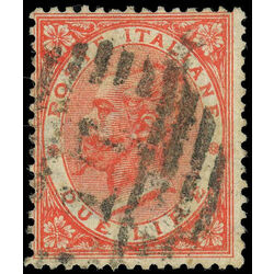italy stamp 33 king victor emmanuel ii 1863 U 003