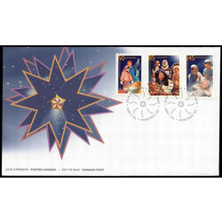 canada stamp 2125 7 fdc christmas creches 2005