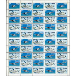 canada stamp 970a bush aircraft 1982 M PANE BL