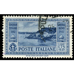 italy stamp 287 rock of quarto 1932 U 001