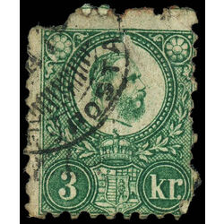 hungary stamp 2 franz josef i 1871