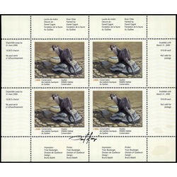 quebec wildlife habitat conservation stamp qw12e river otter by daniel gagne 1999