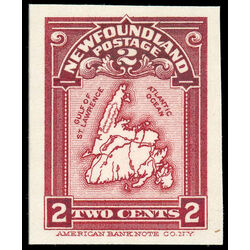 newfoundland stamp 86p map of newfoundland 2 1908