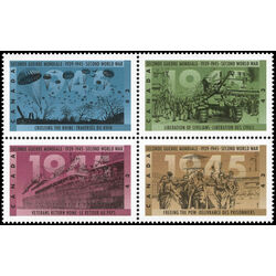 canada stamp 1544a second world war 1945 1995