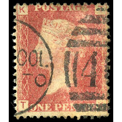 great britain stamp 33 queen victoria 1864