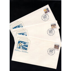 canada stamp 870 2 christmas greeting cards 67 1980 FDC
