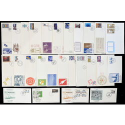 collection of 25 canadian first day covers 1970 80
