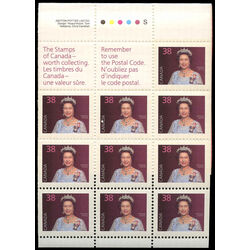 canada stamp bk booklets bk102 queen elizabeth ii 1988