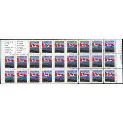 canada stamp 1356c flag over hills 1991