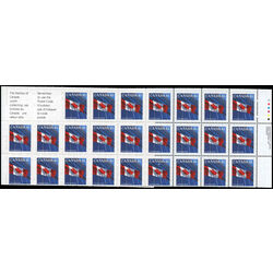 canada stamp bk booklets bk178 flag over building 1995