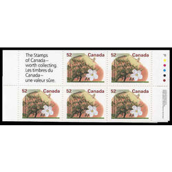 canada stamp bk booklets bk180 gravenstein apple 1995