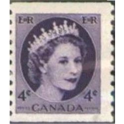 canada stamp 347iv queen elizabeth ii 4 1954