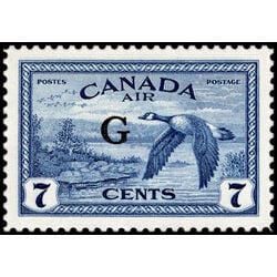 canada stamp c air mail co2 canada goose 7 1950