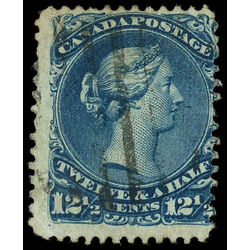 canada stamp 28a queen victoria 12 1868 U VG 008