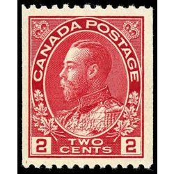 canada stamp 132 king george v 2 1915 M VFNH 002