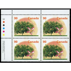 canada stamp 1374i elberta peach 90 1995 PB UL