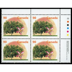 canada stamp 1374i elberta peach 90 1995 PB UR