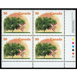 canada stamp 1374i elberta peach 90 1995 PB LR