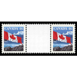 canada stamp 1682i flag over iceberg 1998