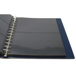 used safe binder with stock sheets