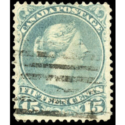 canada stamp 30b queen victoria 15 1875 U F 001