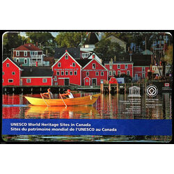 canada stamp bk booklets bk584 unesco world heritage sites in canada 2014