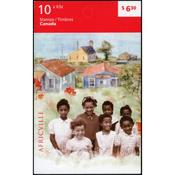 canada stamp bk booklets bk570 africville halifax ns 2014