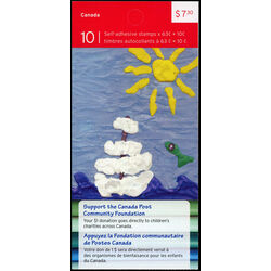 canada stamp bk booklets bk560 floating adrift by ezra peters 2013