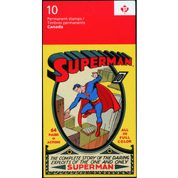 canada stamp bk booklets bk555 superman 2013