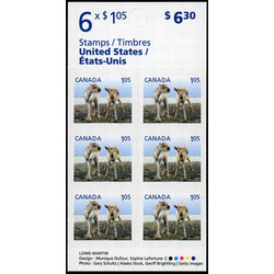 canada stamp bk booklets bk476 caribou 2012