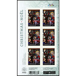 canada stamp 2494a christmas stained glass 2011