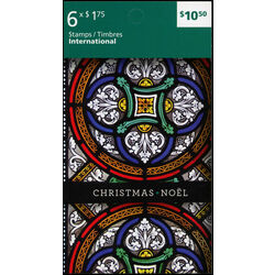 canada stamp 2494a christmas stained glass 2011