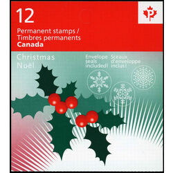 canada stamp bk booklets bk469 holly 2011