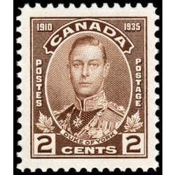 canada stamp 212 duke of york 2 1935