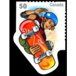 canada stamp 2121b skateboarding 50 2005