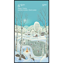 canada stamp 3406a holiday winter scenes 2023