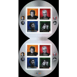 canada stamp bk booklets bk462 canadian recording artists 2011