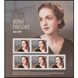 canada stamp 3408 pane mona parsons 2023