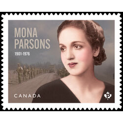 canada stamp 3409i mona parsons 2023