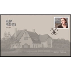 canada stamp 3409 fdc mona parsons 2023