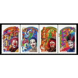 canada stamp 1760ai the circus 1998 M VFNH STRIP