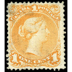 canada stamp 23 queen victoria 1 1869 M F VF 039